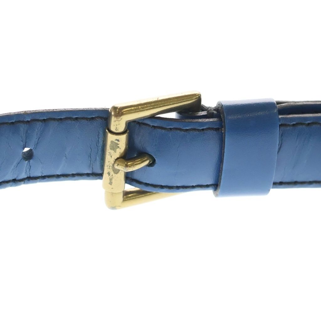 Louis Vuitton Saint Cloud Epi Leather Shoulder Bag Blue — view 8