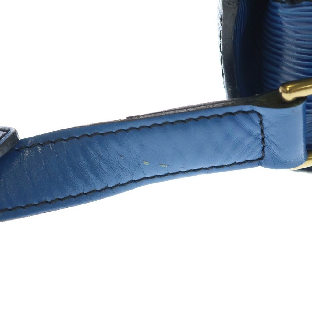 Louis Vuitton Saint Cloud Epi Leather Shoulder Bag Blue — view 7