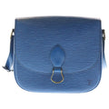 Louis Vuitton Saint Cloud Epi Leather Shoulder Bag Blue