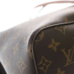 Louis Vuitton Monogram Neo Noe Leather Gold Shoulder Bag Tote Brown Rose Poudre — view 5