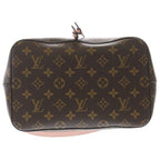 Louis Vuitton Monogram Neo Noe Leather Gold Shoulder Bag Tote Brown Rose Poudre — view 4