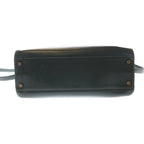 Hermes Kelly Sports GM Box Calf Gold Shoulder Bag Green — view 4