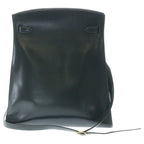 Hermes Kelly Sports GM Box Calf Gold Shoulder Bag Green — view 2