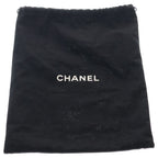 Chanel Quilted Small Vanity CC Logo Lambskin Gold 2-Way Chain Shoulder Bag Black — view 9