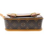 Louis Vuitton Satchel Wearable Wallet Shoulder Bag Brown — view 4