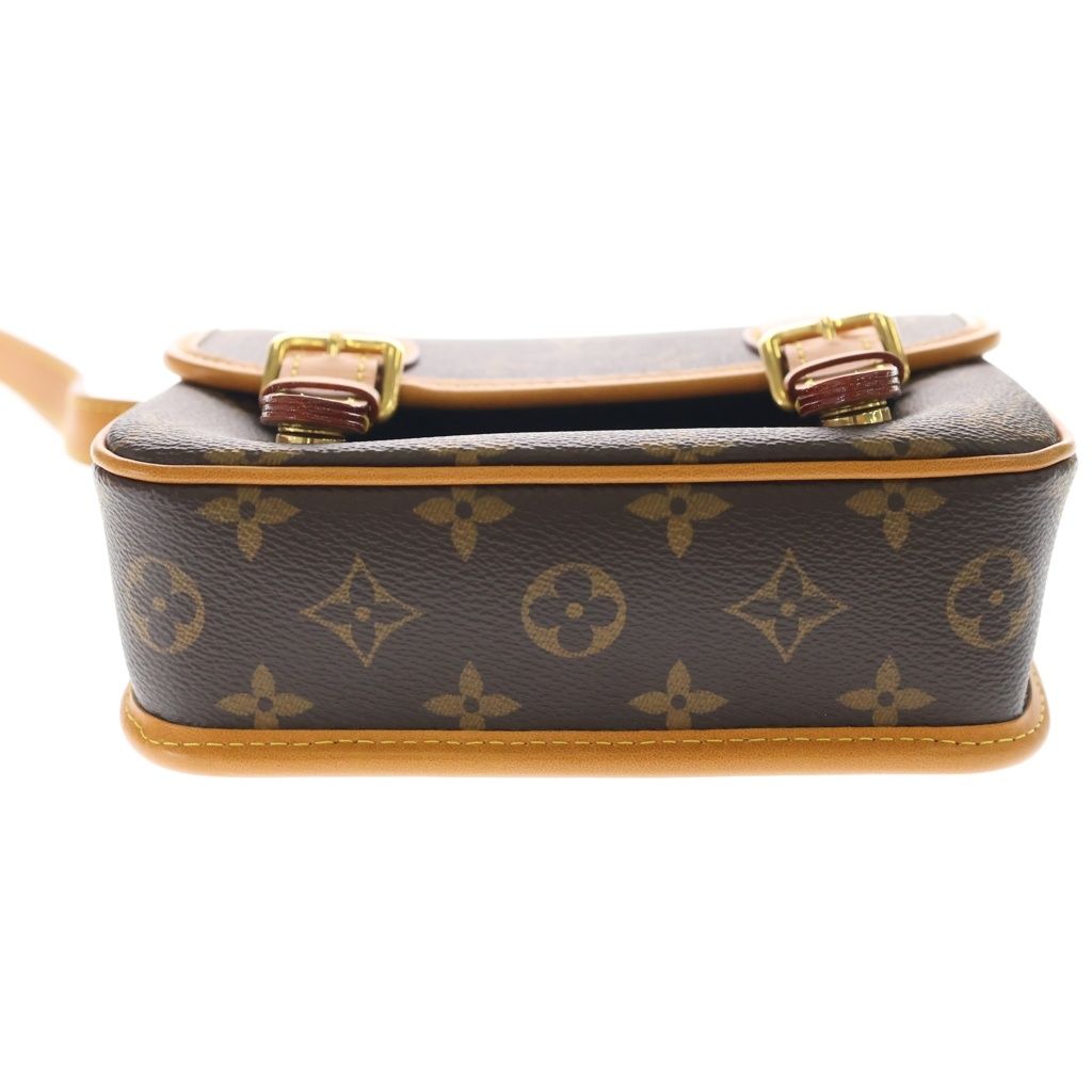 Louis Vuitton Satchel Wearable Wallet Shoulder Bag Brown — view 4