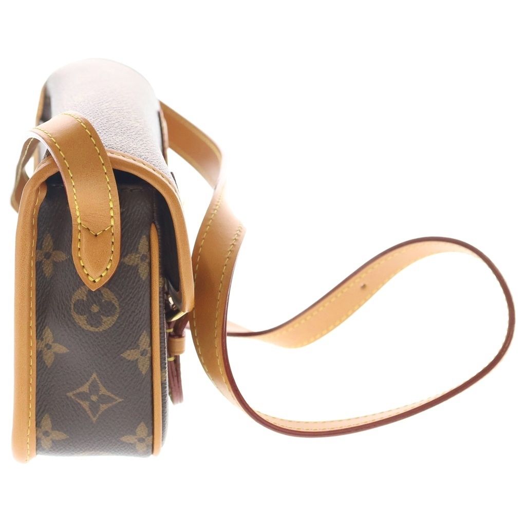 Louis Vuitton Satchel Wearable Wallet Shoulder Bag Brown — view 3