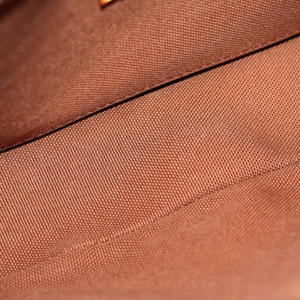 Louis Vuitton Satchel Wearable Wallet Shoulder Bag Brown — view 7