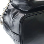 Louis Vuitton LV Night Noe Cargo Shoulder Back Black Silver — view 5