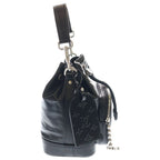 Louis Vuitton LV Night Noe Cargo Shoulder Back Black Silver — view 3