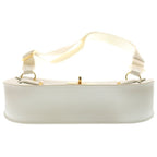 Hermes Gipisi Eru Mini Swift New White Gold Shoulder — view 4