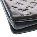 Louis Vuitton Coussin MM Shoulder Bag 2-Way Lambskin Black — view 5