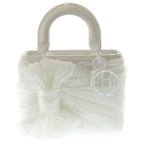 Dior Mariko Mori Lady D Lightweight Shoulder Bag White