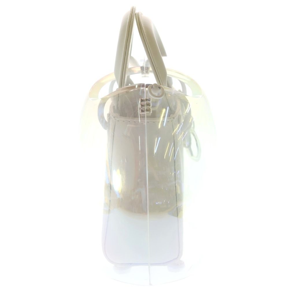 Dior Lady D Capsule Mini Shoulder Bag Clear White — view 3