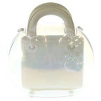 Dior Lady D Capsule Mini Shoulder Bag Clear White