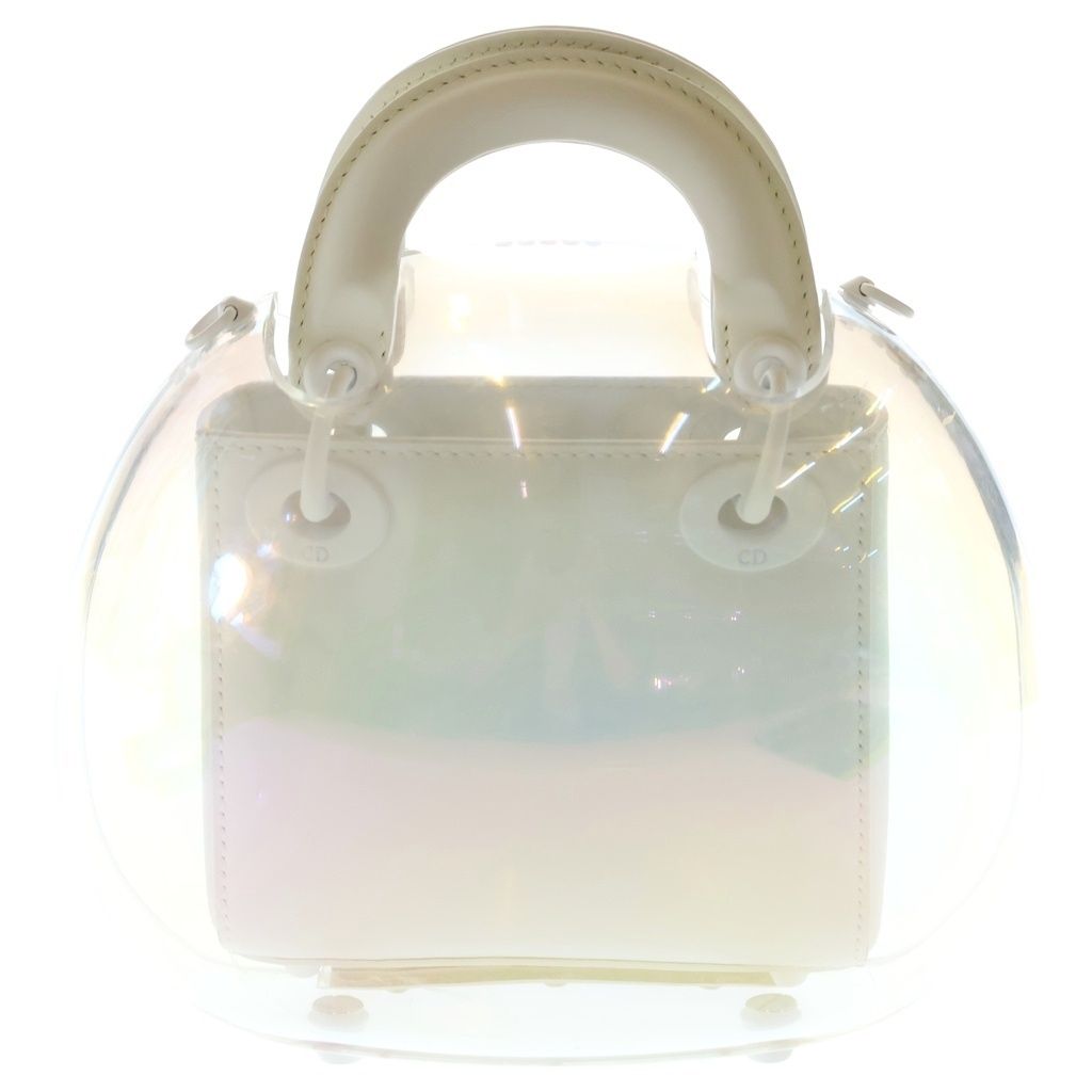 Dior Lady D Capsule Mini Shoulder Bag Clear White — view 2