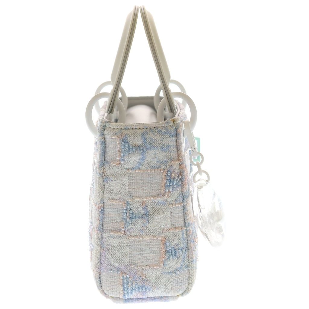 Dior Lady D Art Shoulder Bag Blue Gray — view 3