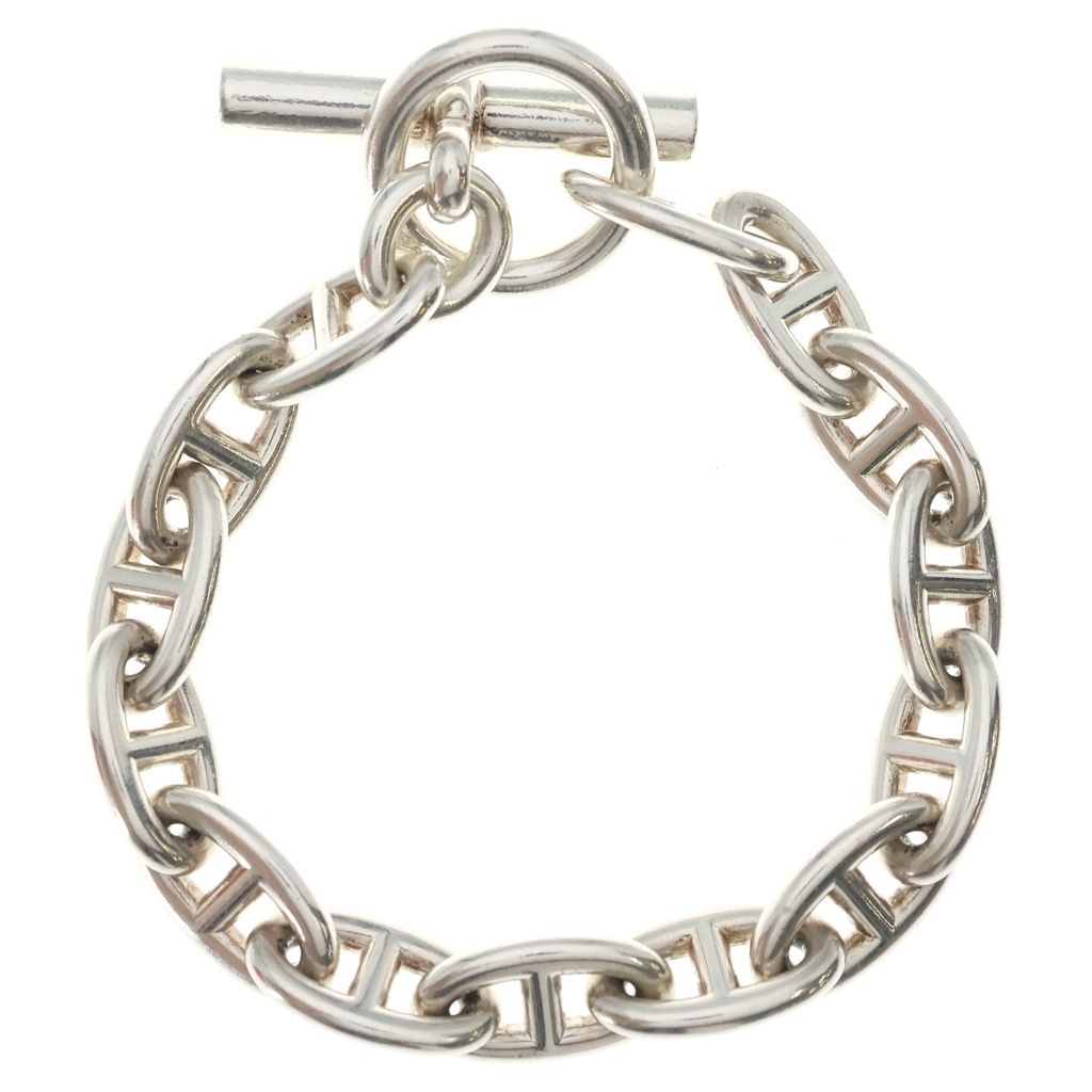Hermes Chaine D'ancre GM Chain Bracelet Silver — view 2