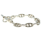 Hermes Chaine D'ancre GM Chain Bracelet Silver — view 4