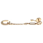 Hermes Chaine D'ancre Chaos Earrings Pink Gold — view 3