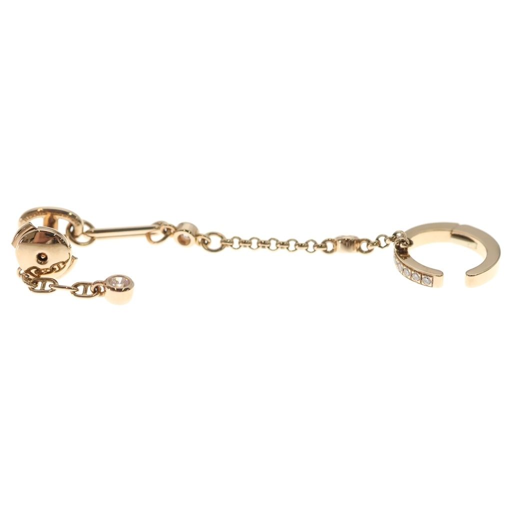 Hermes Chaine D'ancre Chaos Earrings Pink Gold — view 4
