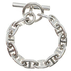 Hermes Chaine D'ancre MM Chain Bracelet Silver — view 2