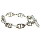 Hermes Chaine D'ancre MM Chain Bracelet Silver — view 3