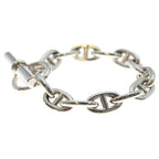 Hermes Chaine D'ancre MM Chain Bracelet Silver — view 4