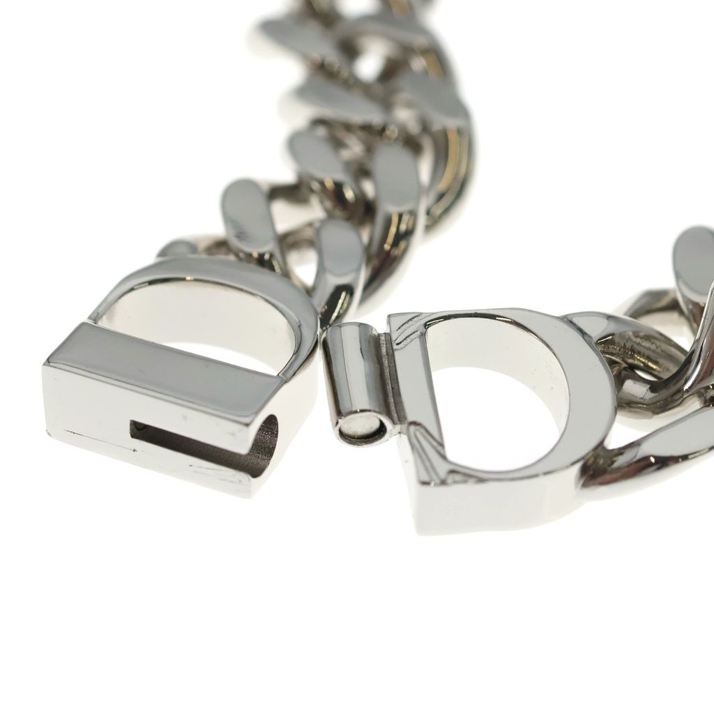 Dior CD Icon Chain Necklace Silver — view 5