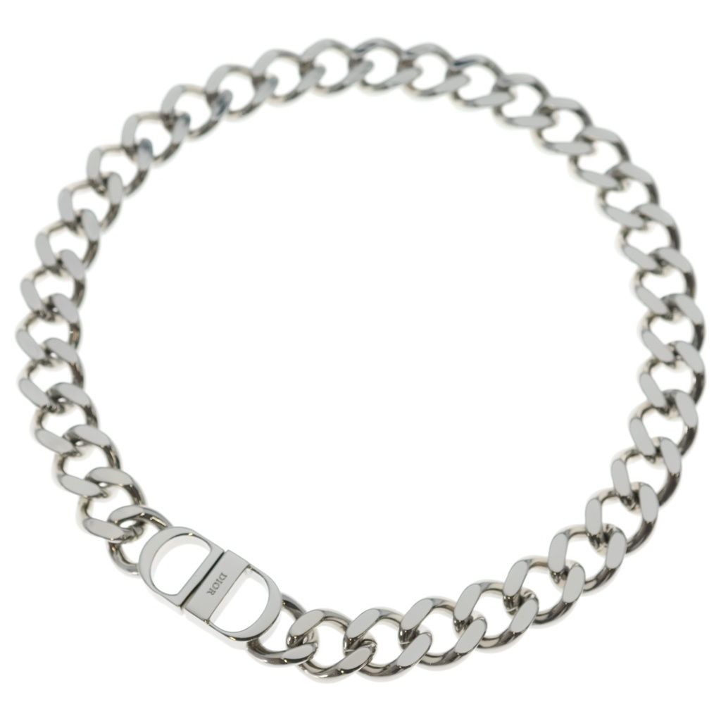 Dior CD Icon Chain Necklace Silver — view 2