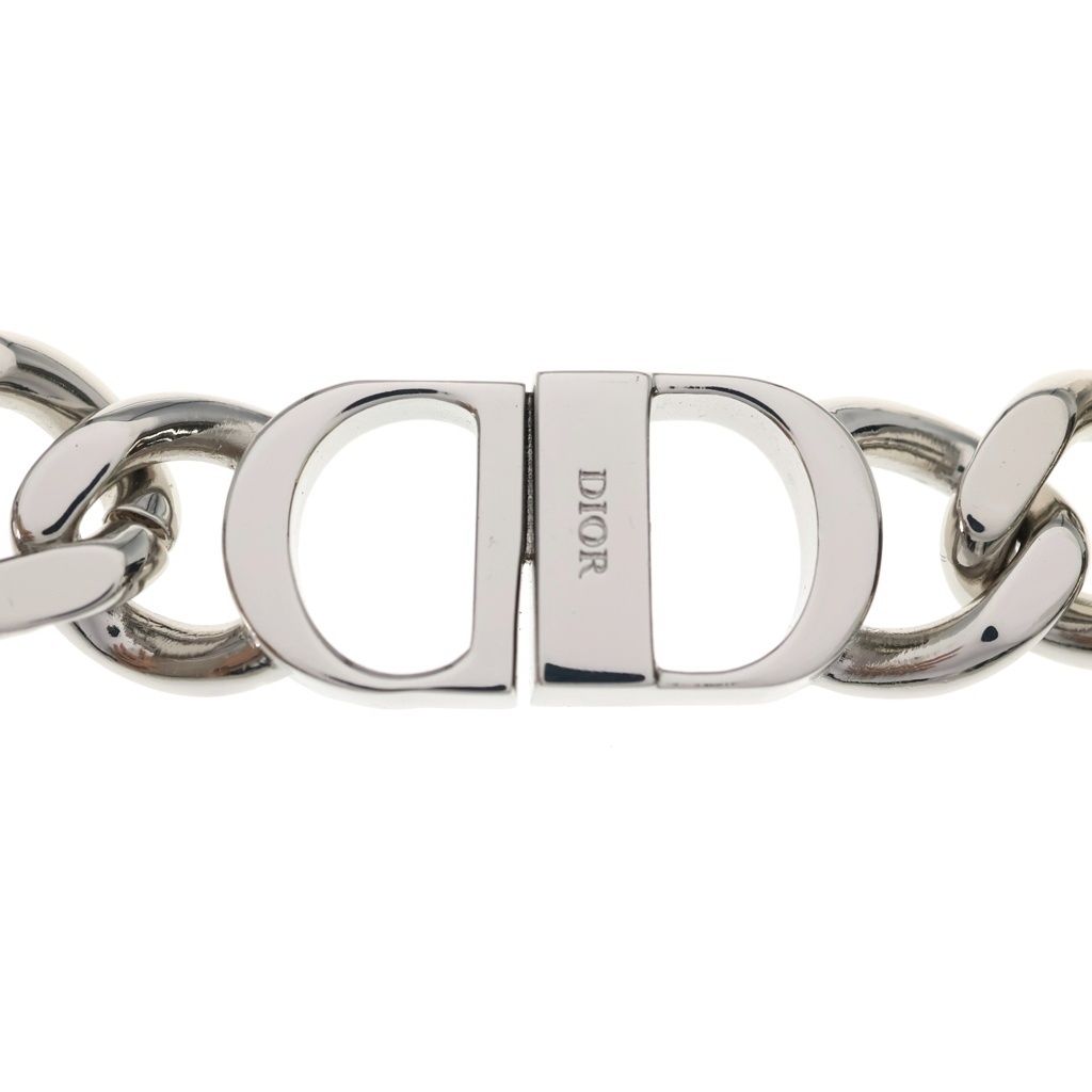 Dior CD Icon Chain Necklace Silver — view 3
