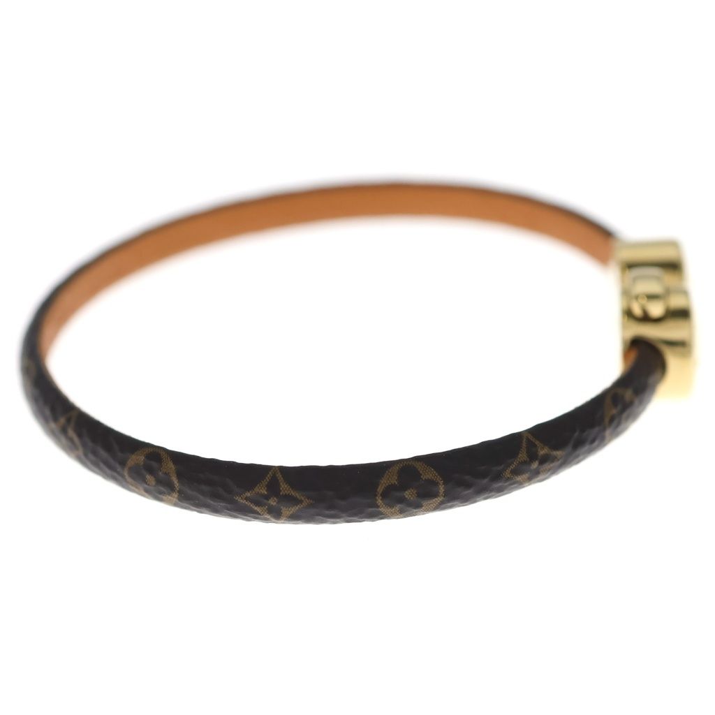 Louis Vuitton Monogram Bracelet Historic Mini Brown Gold — view 3