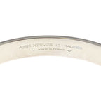 Hermes Collier de Chien LG Bangle Bracelet Silver — view 5