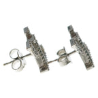 Louis Vuitton Iconic Strass Rhinestone Earrings Silver — view 4
