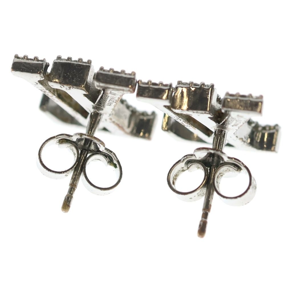 Louis Vuitton Iconic Strass Rhinestone Earrings Silver — view 2