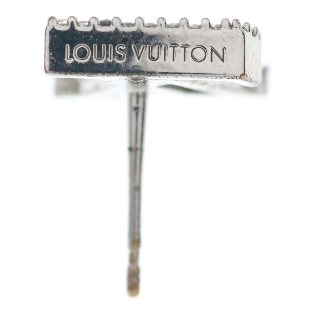 Louis Vuitton Iconic Strass Rhinestone Earrings Silver — view 6
