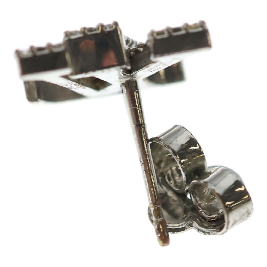 Louis Vuitton Iconic Strass Rhinestone Earrings Silver — view 5