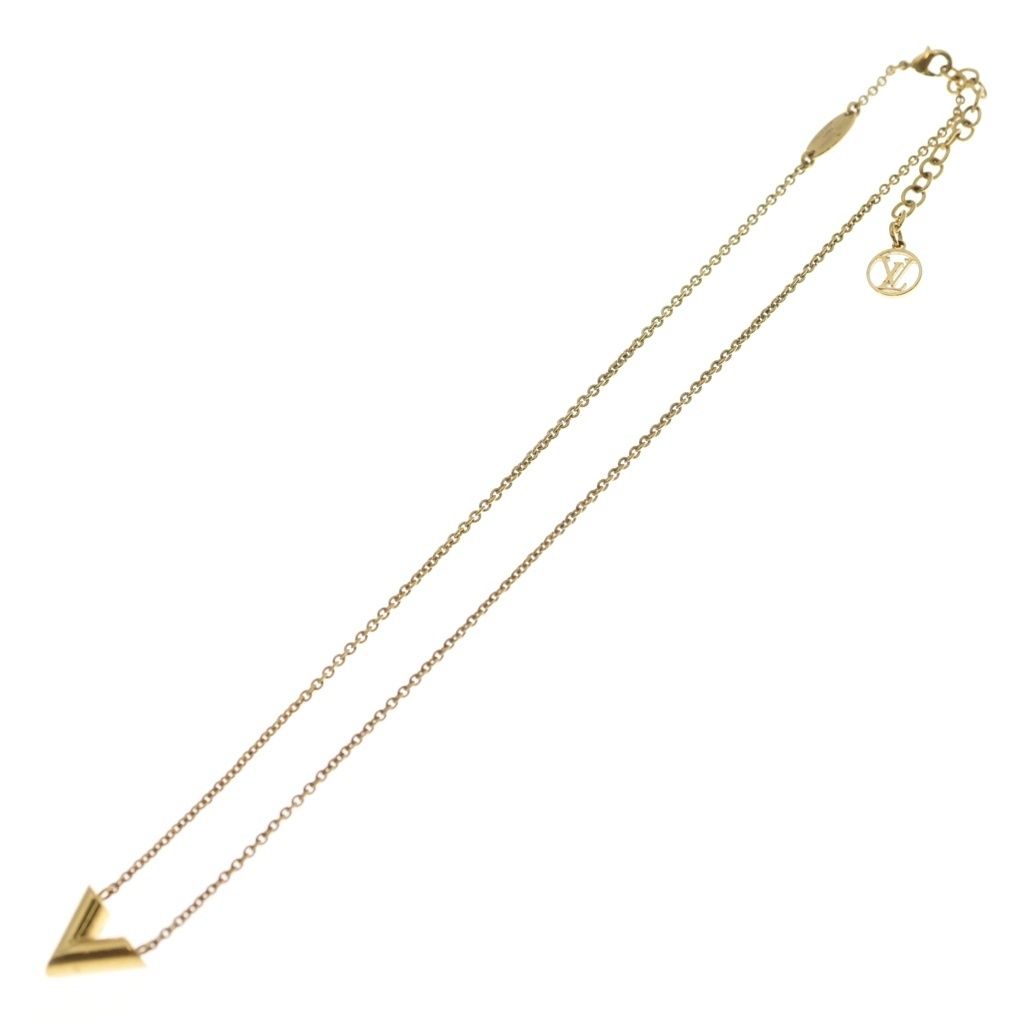 Louis Vuitton Essential Pendant Chain Gold — view 2