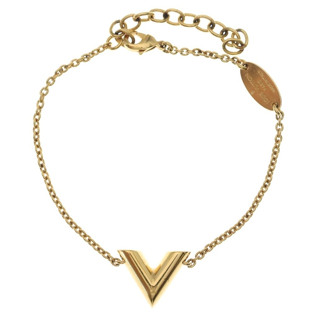 Louis Vuitton Essential Bracelet Chain Gold