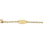 Louis Vuitton LV Iconic Necklace Rhinestone Gold Plated — view 6