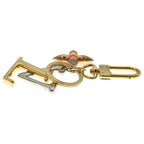 Louis Vuitton Porte Cles LV New Wave Key Sling Bag Charm Key Gold Silver Pink — view 3