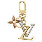 Louis Vuitton Porte Cles LV New Wave Key Sling Bag Charm Key Gold Silver Pink