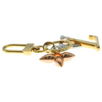 Louis Vuitton Porte Cles LV New Wave Key Sling Bag Charm Key Gold Silver Pink — view 4