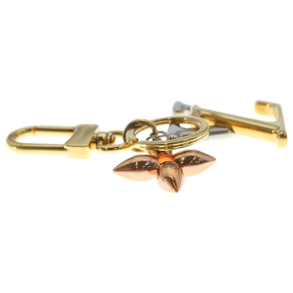 Louis Vuitton Porte Cles LV New Wave Key Sling Bag Charm Key Gold Silver Pink — view 4