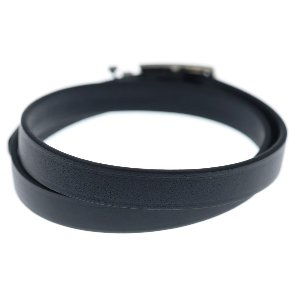 Louis Vuitton Bracelet Neogram Leather Black Silver 19 — view 2