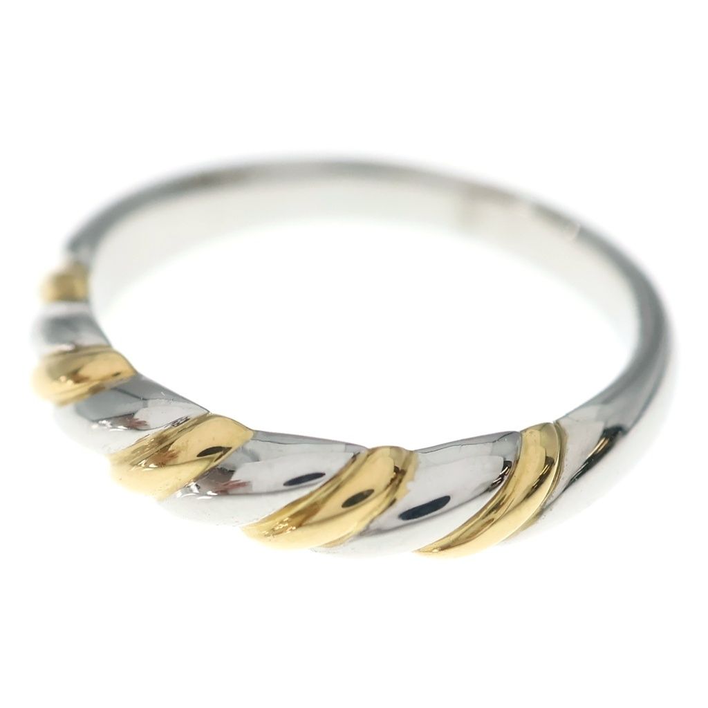 Dior Twist Ring Gold Silver 750