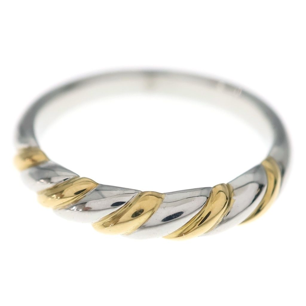 Dior Twist Ring Gold Silver 750