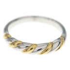 Dior Twist Ring Gold Silver 750