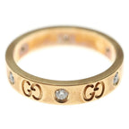 Gucci Icon Diamond Ring Pink Gold 18k