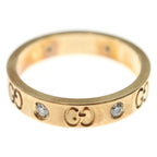 Gucci Icon Diamond Ring Pink Gold 18k